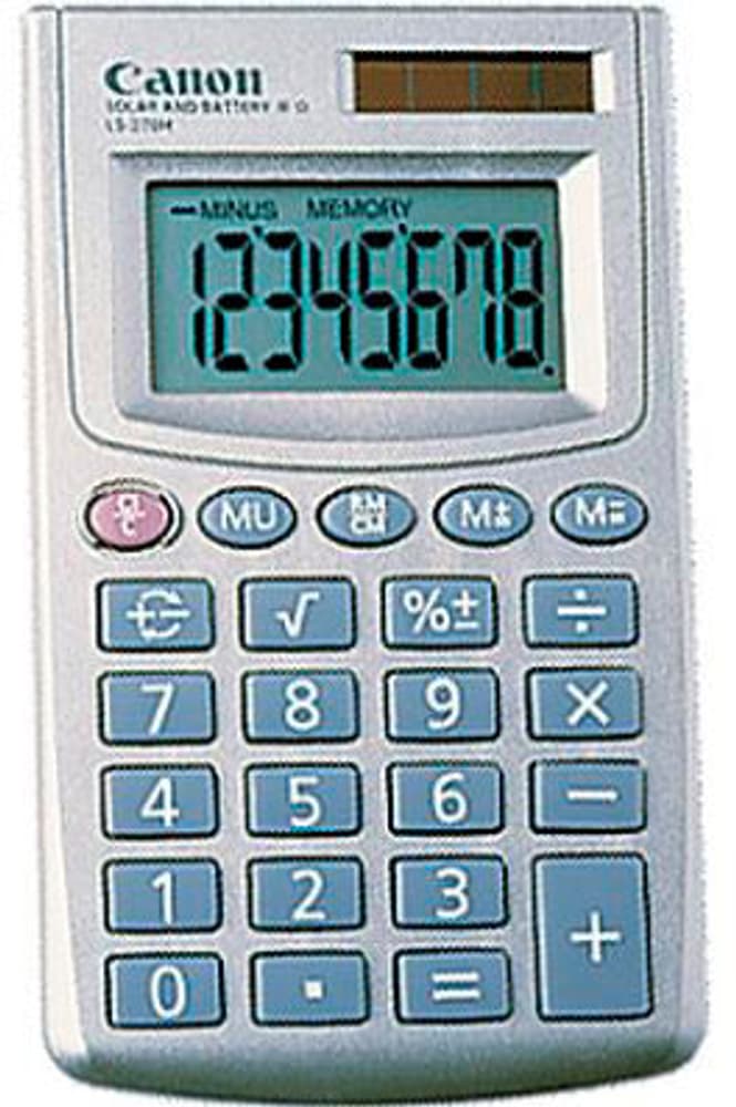 Calculatrice CA-LS270H 8-chiffres Calculatrice de poche Canon 785300151128 Photo no. 1