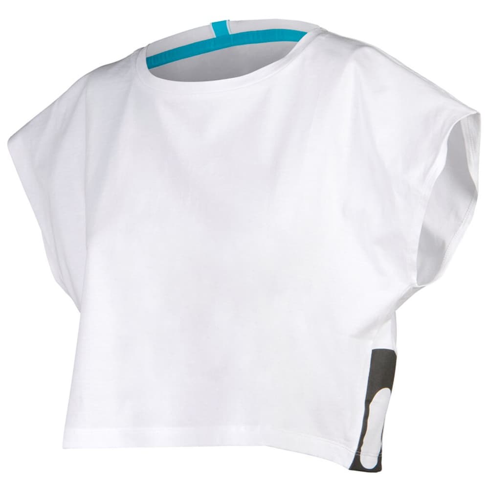 W Arena Logo Crop Tee T-shirt Arena 473658600510 Taille L Couleur blanc Photo no. 1