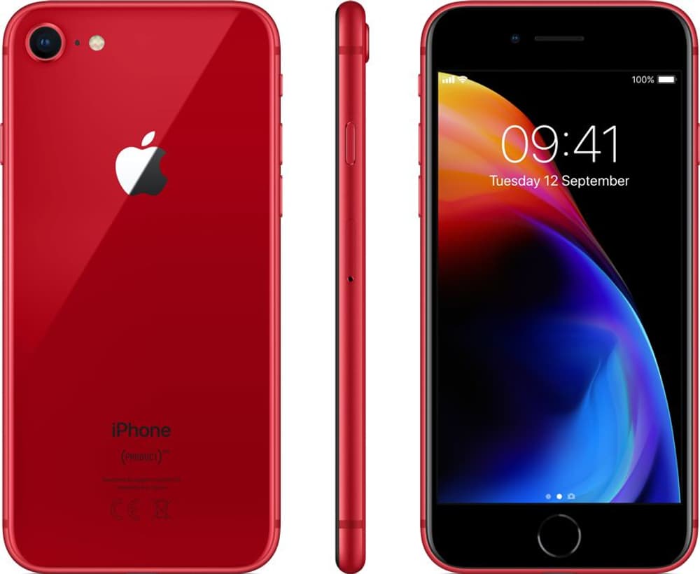iPhone 8 64GB rot Smartphone Apple 78530013467518 Bild Nr. 1