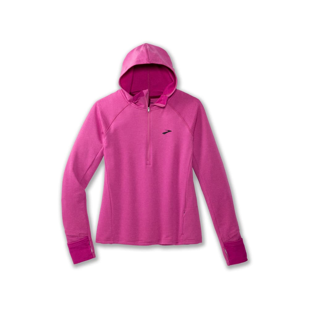 W Notch Thermal 2.0 Pull-over Brooks 467727400337 Taille S Couleur fuchsia Photo no. 1