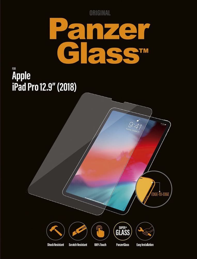 Screen Protector für iPad Pro 12.9 (2018) Tablet Schutzfolie Panzerglass 785302422943 Bild Nr. 1