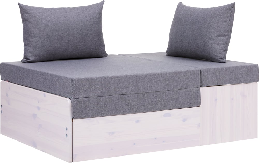 CLASSIC Canapé-lit avec matelas Flexa 404696000000 Dimensions L: 117.5 cm x P: 98.0 cm x H: 75.0 cm Couleur White Wash Photo no. 1