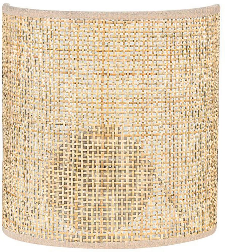 Lampada da parete rattan naturale CARIO Applique Beliani 615188200000 N. figura 1