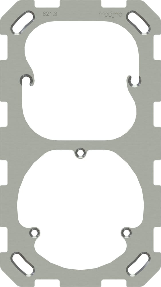 Placca di fissaggio Taglio 2x1 3punto Plaque de fixation Modino 612253700000 N. figura 1