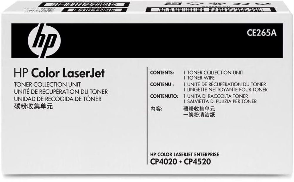 Contenitore toner di scarto CE265A Contenitore per inchiostri/toner residui HP 785302406052 N. figura 1