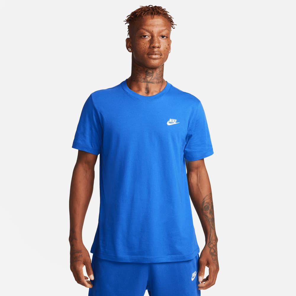 Sportswear Club Shirt SS T-shirt Nike 471825900646 Taille XL Couleur royal Photo no. 1