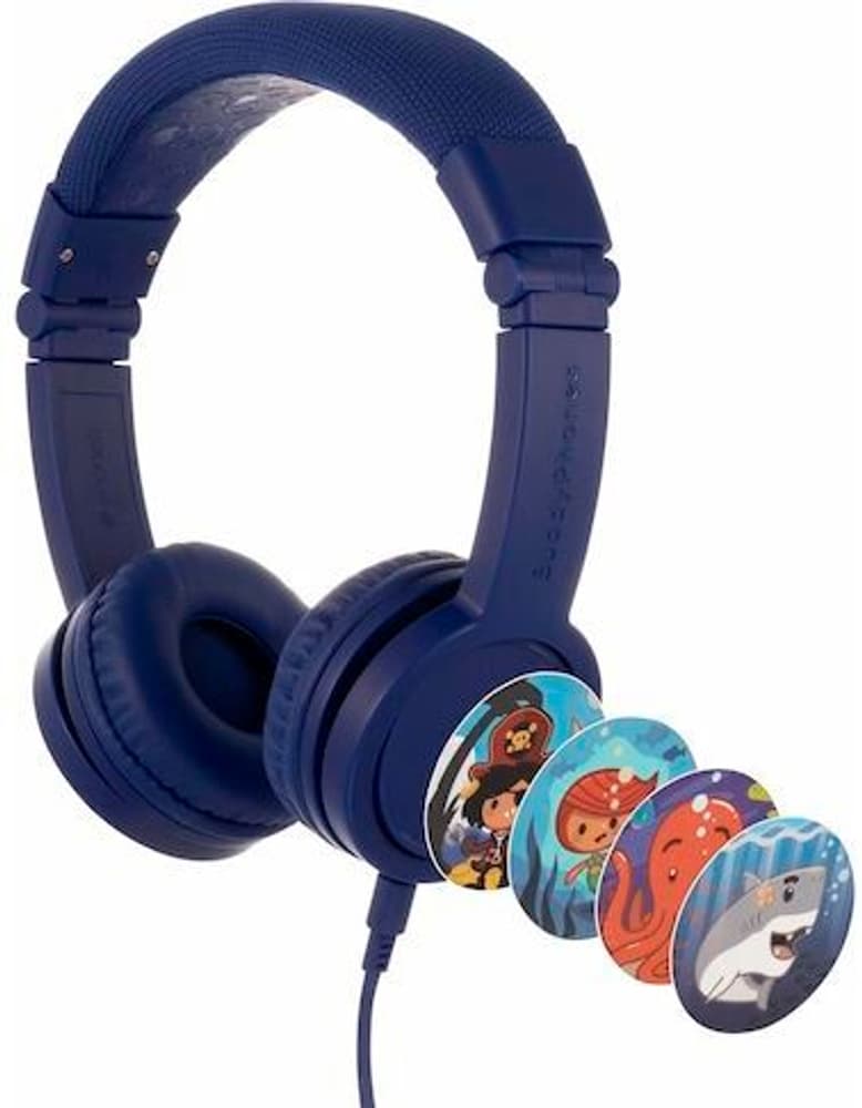 Explore+ blau On-Ear Kopfhörer BuddyPhones 785302400790 Bild Nr. 1
