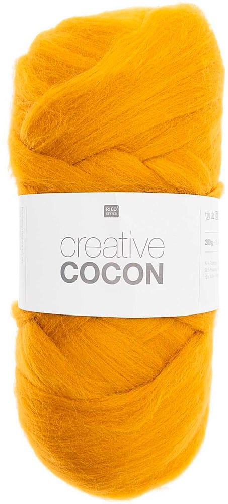 Wolle Creative Cocon, 200 g, senf Wolle Rico Design 785302407928 Bild Nr. 1