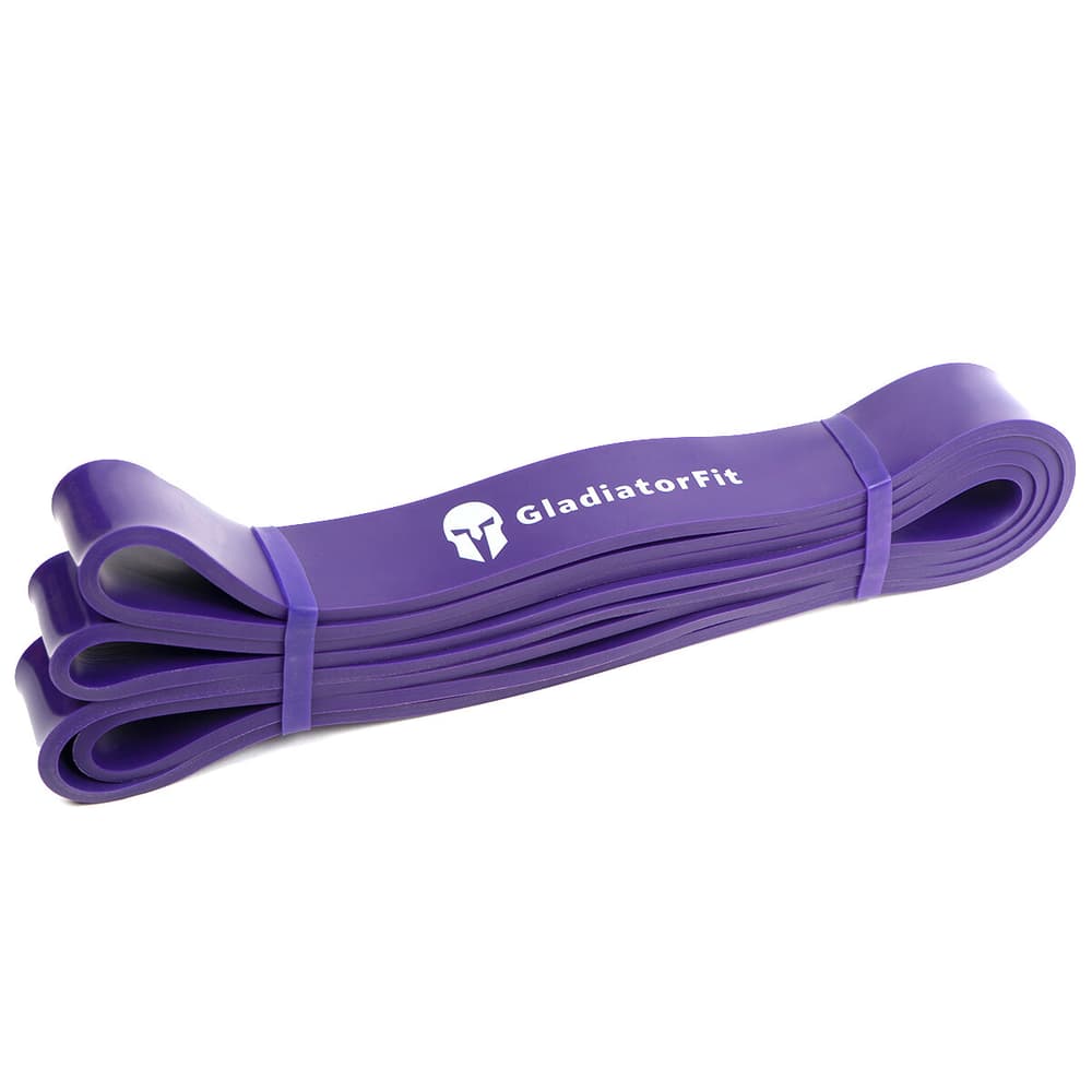 Elastische Widerstandsbinde aus Latex | Violett Fitnessband GladiatorFit 469403000000 Bild-Nr. 1