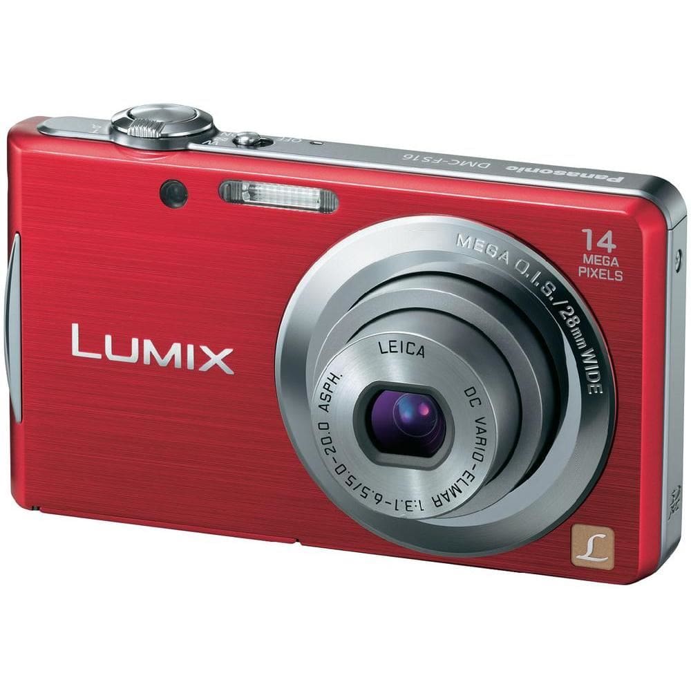 Panasonic DMC-FS16EG-R Red Kompaktkamera 95110002931113 Bild Nr. 1