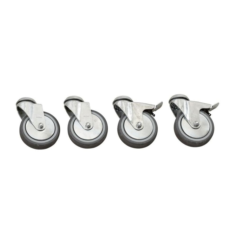 4 pcs. roues Ø100 mm pour bac à fleurs Jardinière PLUS 669700108908 Photo no. 1