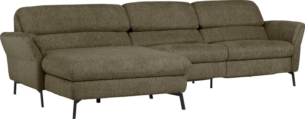 SEBO Canapé d'angle 405895400000 Dimensions L: 284.0 cm x P: 161.0 cm x H: 84.0 cm Couleur Vert Photo no. 1