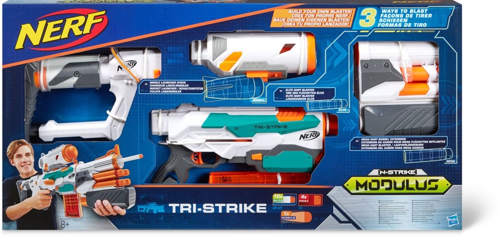 N-Strike Modulus Tri-Strike Nerf 74467680000016 No. figura 1