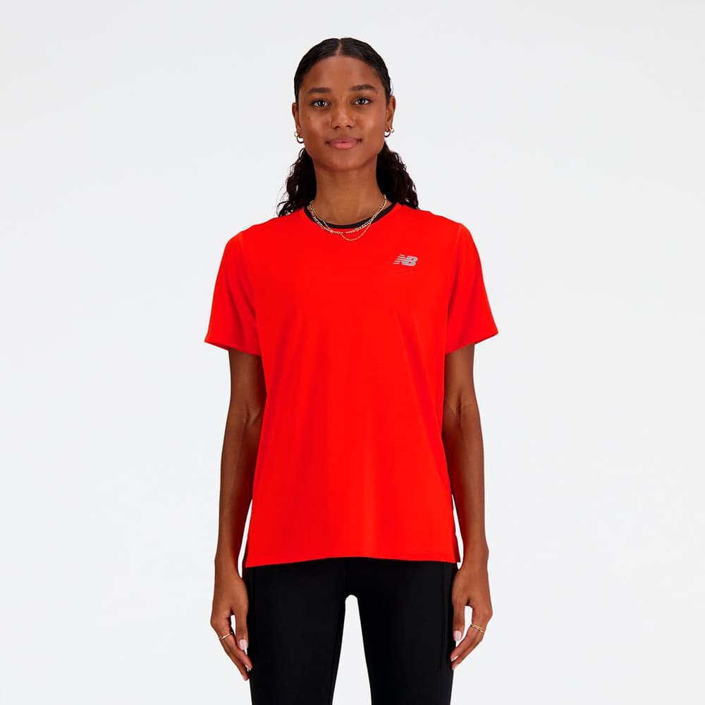 W New Balance Short Sleeve T-shirt New Balance 472633100230 Taille XS Couleur rouge Photo no. 1