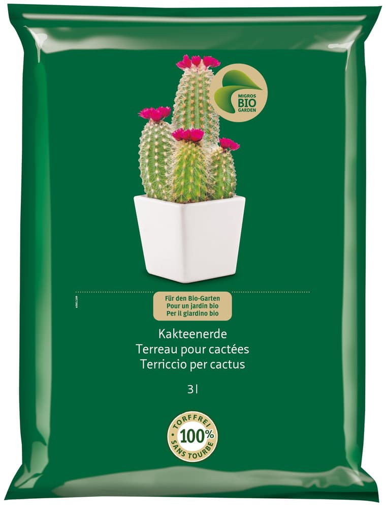 Terriccio per cactus, 3 l Terricci speciali Migros Bio Garden 658110900000 N. figura 1