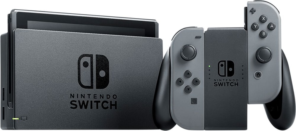 Switch Grau V2 2019 Spielkonsole Nintendo 78544390000019 Bild Nr. 1