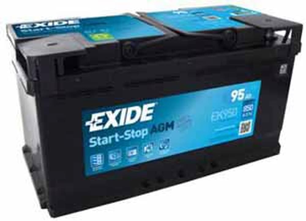 Start-Stopagm 12V/95Ah/850 Batterie de voiture EXIDE 621168400000 Photo no. 1
