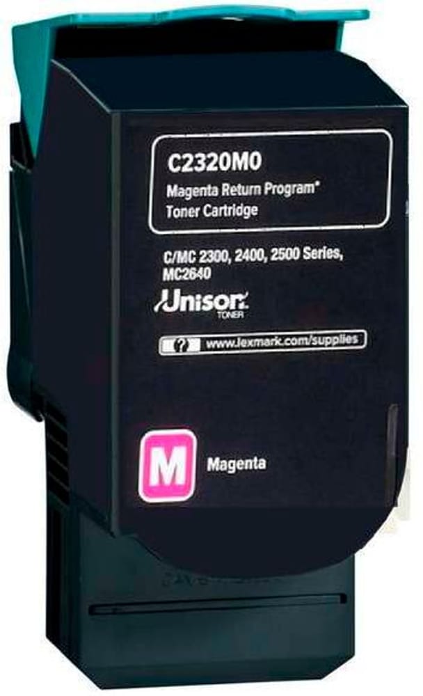C2320M0 Magenta Toner Lexmark 785302432309 Bild Nr. 1
