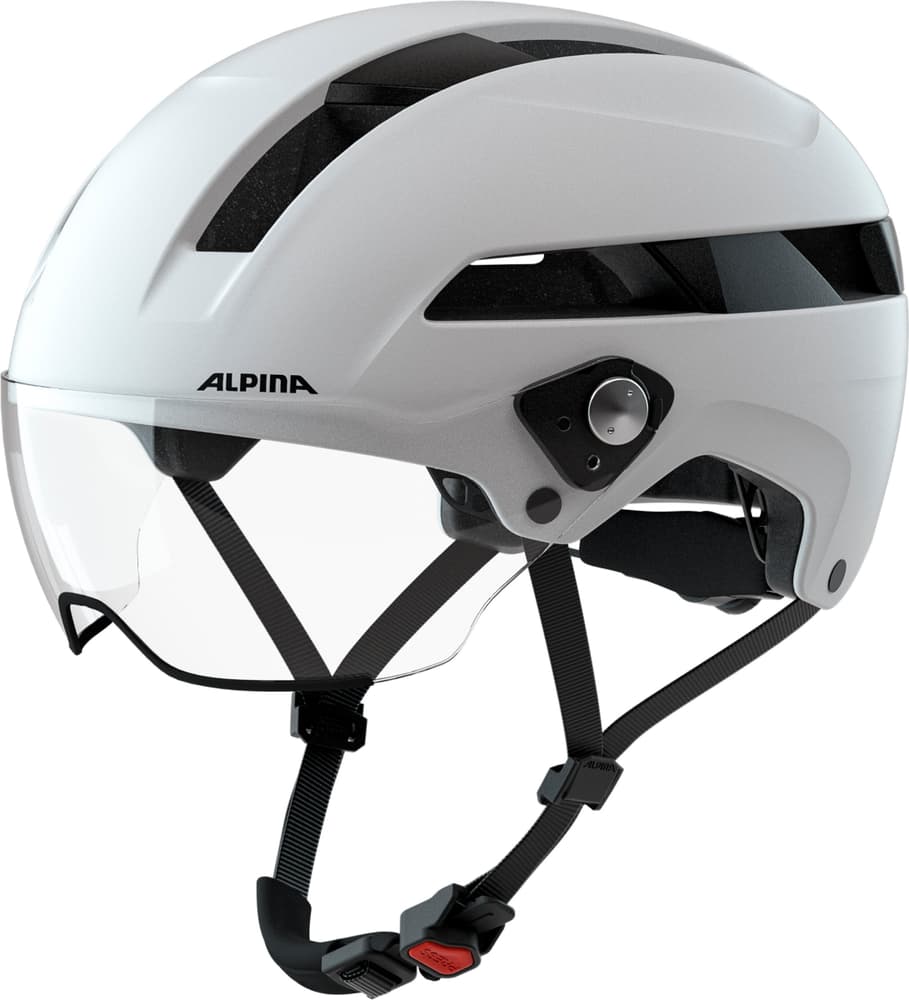 SOHO VISOR casque de vélo Alpina 469533752010 Taille 52-56 Couleur blanc Photo no. 1