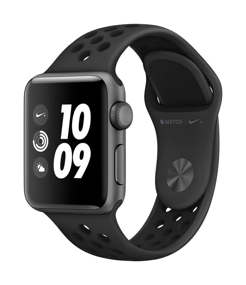 Watch Series 3 Nike+ GPS 38mm  spacegray/black Smartwatch Apple 79841630000017 Bild Nr. 1