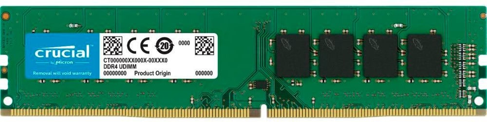 DDR4-RAM CT32G4DFD832A 3200 MHz 1x 32 GB Mémoire vive Crucial 785302410023 Photo no. 1