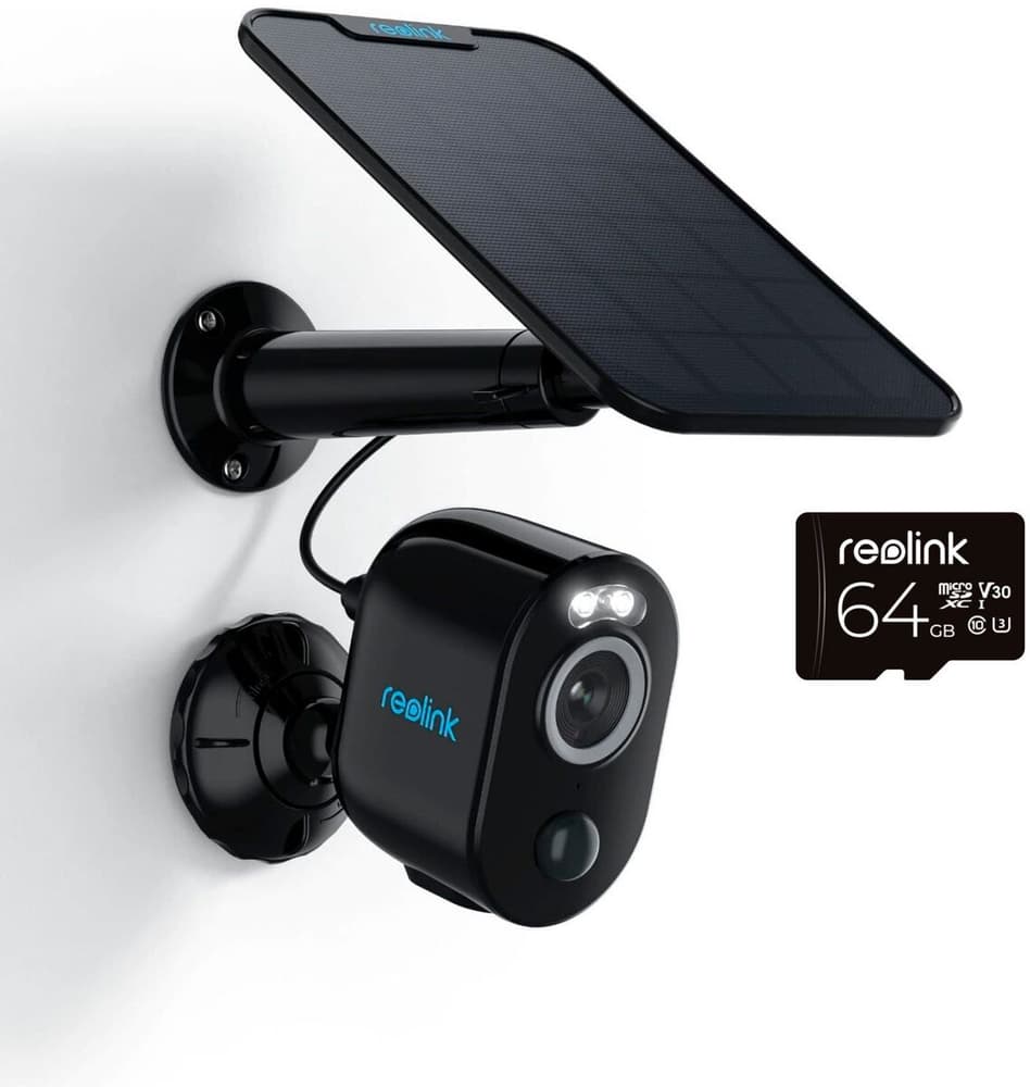 Argus 3 Pro avec panneau solaire Caméra de vidéosurveillance Reolink 785302406085 Photo no. 1