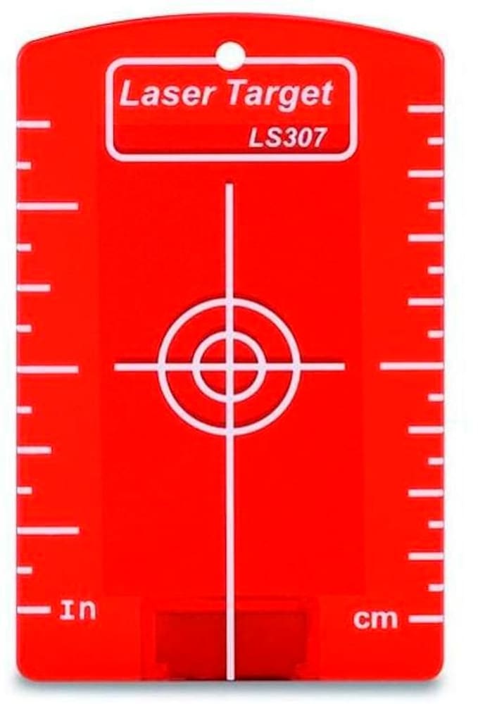 Piastra bersaglio magnetica rossa Accessori dispositivi di misura Laserliner 785302415436 N. figura 1