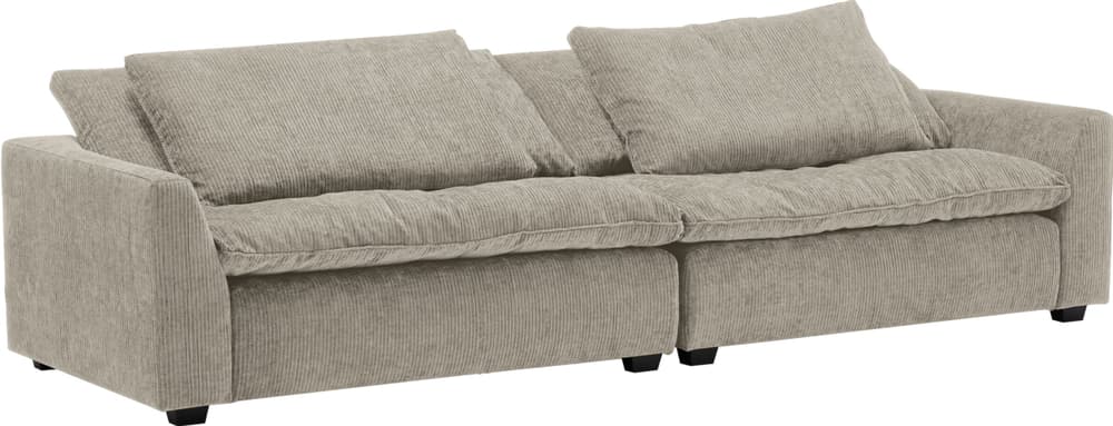 NOACK 3er-Sofa 405830130381 Grösse B: 294.0 cm x T: 103.0 cm x H: 95.5 cm Farbe Hellgrau Bild Nr. 1