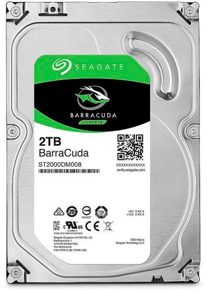 BarraCuda SATA 3.5" 2 TB Interne Festplatte Seagate 785300155591 Bild Nr. 1