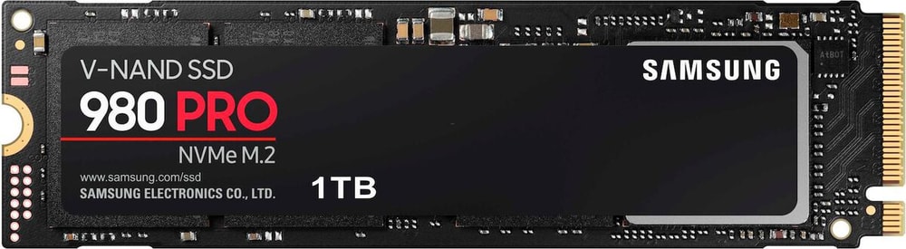 980 Pro 1TB m.2 2280 NVMe Interne SSD Samsung 785300155654 Bild Nr. 1