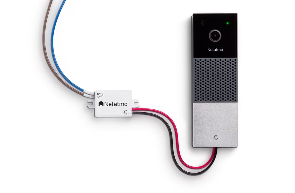 Adaptateur Netatmo à encastrer pour la sonnette vidéo - Branchez la sonnette vidéo directement sur votre réseau électrique sans carillon Adaptateur Netatmo 614356100000 Photo no. 1