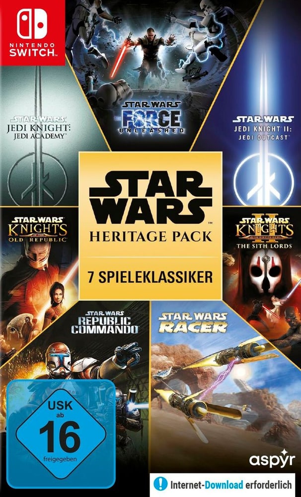 NSW - Star Wars Heritage Pack Jeu vidéo (boîte) 785302412808 Photo no. 1