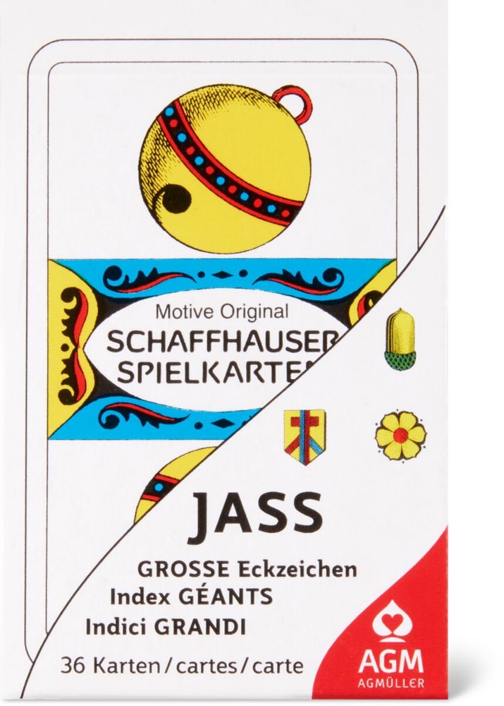 Opti Jass Motiv Scherenschnitt Gesellschaftsspiel AGM 743406800000 Bild Nr. 1
