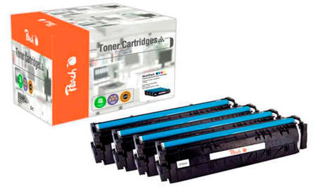 Multipack Toner HP Nr. 203X M/Y/BK/C Toner Peach 785300154268 Bild Nr. 1