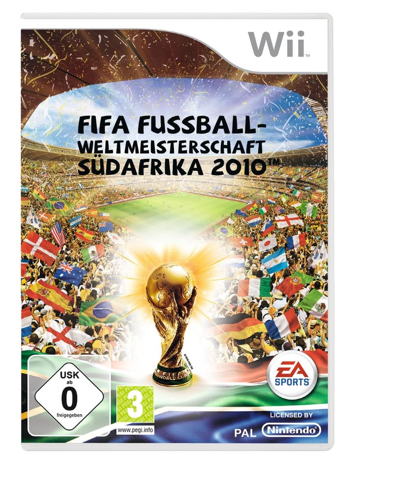 Wii Console black inkl. Fifa World Cup Game Nintendo 78540200000010 No. figura 1