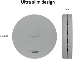 Smart Smoke Detector - grey