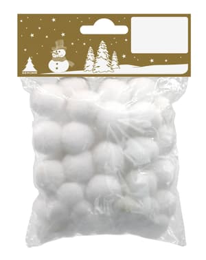 Palle di neve in cotone idrofilo
