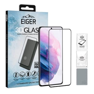 Samsung Galaxy S21+ 3D Glas Case friendly
