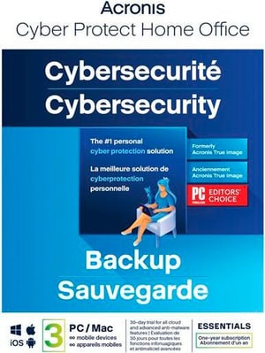 Cyber Protect Home Office Essentials Subscription 3 Computers