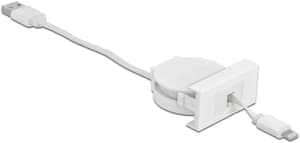 Easy 45 Module USB 2.0 Câble déroulant USB A - Lightning 0.5 m