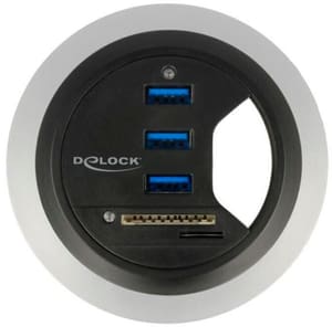 Hub desktop USB 3.0 + lettore di schede SD