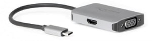 Splitter a 2 porte da USB Typ-C a HDMI/VGA