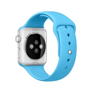 Watch Sport, 42mm Silver Aluminium Case with Blue Sport Band