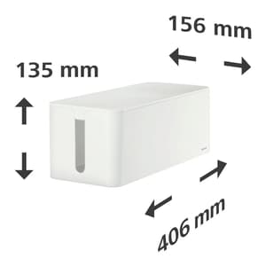 "Maxi", pour bloc multiprises, 40,6 x 15,6 x 13,5 cm