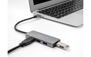 Hub USB 4 x USB 3.0 Tipo-A