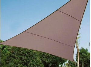 Voile d'ombrage 360 cm, triangle