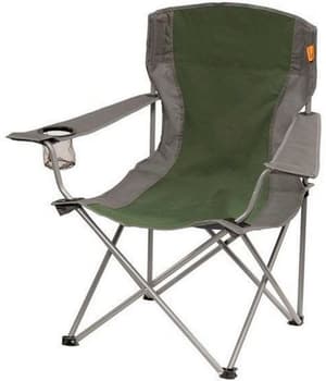 Chaise de camping Camp Arm Chair Sandy Green, 87 cm x 50 cm x 88 cm