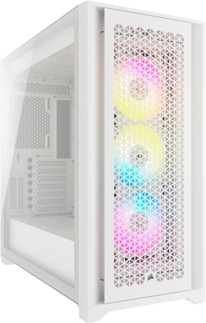 iCUE 5000D RGB Airflow Weiss
