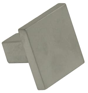 Bouton de meuble chrome mat