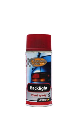 Spray per luce posteriore trasparente rossa 150 ml